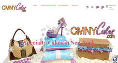 Desktop Screenshot of cmnycakes.com